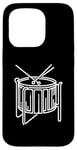 iPhone 15 Pro Steel Drums Line Art For Musicians Steel Drum Case