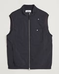 Stone Island Stellina Wool/Nylon Padded Vest Blue Marine