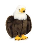 IBTT WWF - Peluche Aigle - Peluche Réaliste avec de Nombreux Détails Ressemblants - Douce et Souple - Normes CE - 23 cm