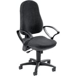 Chaise bureau tournante Support Synchro anthracite