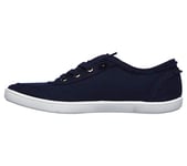 Skechers Femme Bobs B Cute Sneaker, Navy Canvas, 36 EU