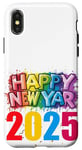 iPhone X/XS Happy New Year Party 2025 Family New Years Eve 2025 Case