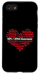 iPhone SE (2020) / 7 / 8 HIV AIDS Awareness Empowering Words Red Ribbon HIV Survivor Case