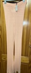 Milk It Dallas Pants Trousers Size 14 Stretchy Leggings Knit Crochet New Tags