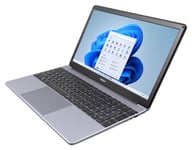 UMAX kannettava VisionBook 15Wj/ 15,6" IPS/ 1920x1080/ N4500/ 4GB/ 128GB eMMC/ mini HDMI/ USB/ USB 3.0/ W11 Pro/ šedý