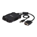 StarTech.com Rugged Laptop Crash Cart Adapter, USB/VGA KVM Console, File Transfer & Video Capture, Windows/Linux/MacOS - TAA