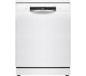 BOSCH Series 4 SMS4EKW06G Full-size WiFi-enabled Dishwasher - White, White