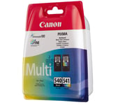 CANON PG-540 Black & CL-541 Colour Ink Cartridge For PIXMA MX515 Printer