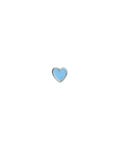 Stine A Petit Love Heart Light Blue Sterlinghopea Korvarengas 1181-00-LIGHTBLUE