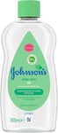 JOHNSON'S Aloe Vera Baby Oil 300ml – Leaves Skin Soft and 300 ml (Pack of 1)