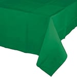 Creative Party Nappe rectangulaire en Plastique Vert émeraude Taille Unique