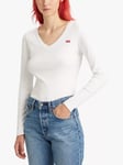 Levi's Baby Logo V-Neck Long Sleeve Jersey Top