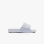 Lacoste Claquettes Serve Slide 1. enfant Taille 29 Bleu Clair/blanc