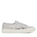 Superga Womens/Ladies 2750 Macramé Trainers (Grey Silver/Avorio) - Size UK 3.5