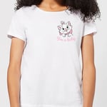 Disney Aristocats Marie I'm A Lady Women's T-Shirt - White - XL