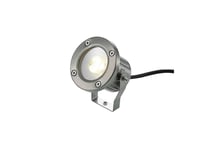 Lindby - Mathis LED Utendørs Spot w/Spike IP65 Stainless Steel Lindby