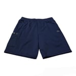 Lacoste Mens Navy Poly Cargo Shorts Size FR6 / US XL / 38" Waist GH8842 00 166