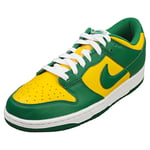 Nike Dunk Low Sp Mens Green Yellow Fashion Trainers - 7.5 UK