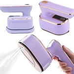 Tenhitoys travel steamer iron, Plastic, Purple