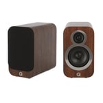 Q-Acoustics 3010i Bookshelf Speakers, Pair - Walnut