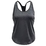 Under Armour Tech Vent Womens Grey Tank Top - Size Medium