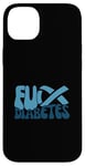 Coque pour iPhone 14 Plus Ruban bleu anti-diabète