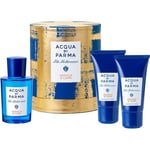 Acqua di Parma Unisex-tuoksut Blu Mediterraneo Rajoitettu painosArancia di Caprin lahjasetti Arancia di Capri Eau de Toilette 100 ml + Arancia di Capri käsi- ja vartalopesu 75 ml + Arancia di Capri käsi- ja vartalovesi 75 ml 1 Stk. (132,48 € / 1 Kpl)