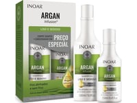 Inoar Smooth And Silky Hair Care Kit Inoar Argan Infusion Smooth And Silky Duo Kit: Schampo 500 Ml + Balsam 250 Ml