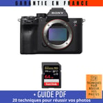 Sony ALPHA 7R IV Nu + SanDisk 64GB Extreme PRO UHS-I SDXC 170 MB/s + Guide PDF ""20 TECHNIQUES POUR RÉUSSIR VOS PHOTOS