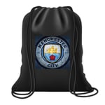 Gymväska Manchester City FC svart black one size