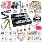 BTS Kim Taehyung Park Jimin Perifer Lanyard Sticker Presentask Album Perifer Kortsats