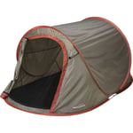 Redcliffs pop-up telt til 1-2 personer 220x120x95 cm brun