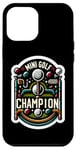 Coque pour iPhone 14 Pro Max Mini Golf Champion |--