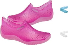 Cressi Water Shoes Jr Pool Shoes Jr - Pink, 7.5/8.5 (25/26)