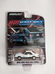 1979 Ford Mustang Cobra series 2 Greenlight  1/64 Scale 63020C Hot Hatches