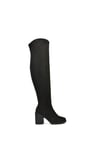 'Rhyse' Chunky High Heel Thigh High Boots