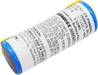 Kompatibelt med Braun 790, 3.7V, 1600 mAh