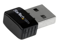 Startech.Com Usb 2.0-Miniadapter För Wireless-N-Nätverk På 300 Mbps - 802.11N 2T2r Wifi-Adapter - Nätverksadapter - Usb 2.0 - 802.11B/G/N - Svart