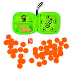 TOMY Games 5 Up - Addictive Push Your Luck Dice Game - 2-4 Player Travel Games - Fun Family Games for Kids and Adults - Board Games for 5+ Year Olds - Birthday Gifts and Christmas Stocking Fillers