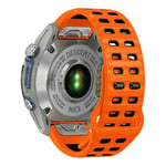 Garmin Fenix 8 / Fenix E 47mm Klockarmband i Silikon - Orange