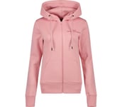 Original Zip W huvtröja Dam WARM BLUSH S