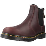 DR MARTENS Mixte Chelsea Boot, Dark Brown Valor WP, 41 EU