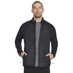 vestes Homme, Skechers GO Shield Hybrid Jacket, Noir