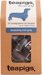 Teapigs Darjeeling Earl Grey Tea Bags Made with Whole Leaves 1 Pack of 50 Tea