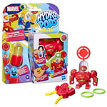 Hydro Pods Aqua-Armure Marvel Hulkbuster, Jouet de Combat d'armure Robot Iron Man