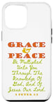 iPhone 12 Pro Max Grace and Peace King James KJV Bible Verse, 2 Peter 1:2 Case