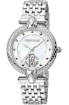 Montre Roberto Cavalli by FM RV1L130M0041 pour Femme Blanc antique en Acier