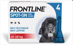 Frontline vet. Hund 40-60 kg spot-on lösning 100 mg/ml 4x4,02 ml