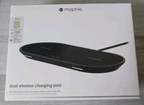 Mophie Dual Wireless Charging Pad 7.5W Fast Universal Charging Brand New 