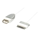 Bandridge High Grade USB 2.0 OTG kabel - Hvid - 0.2 m